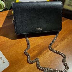 Great quality Kate Spade mini bag with gold chain.